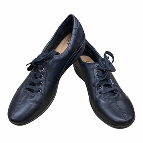 Shoes Flats By Clarks In Black, Size:9.5 Clarks leather shoes for daily wear