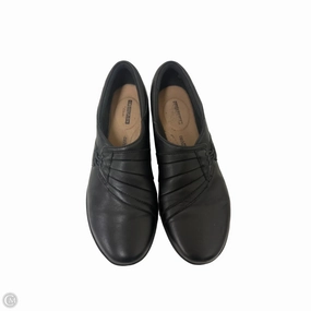 Shoes Flats By Clarks In Black, Size: 9 Clarks leather shoes for daily wear
