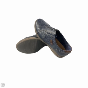 Shoes Flats By Clarks In Blue, Size: 10 Clarks leather shoes for daily wear