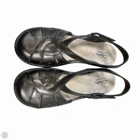 Shoes Flats By Clarks In Bronze, Size: 9 Clarks leather shoes for daily wear