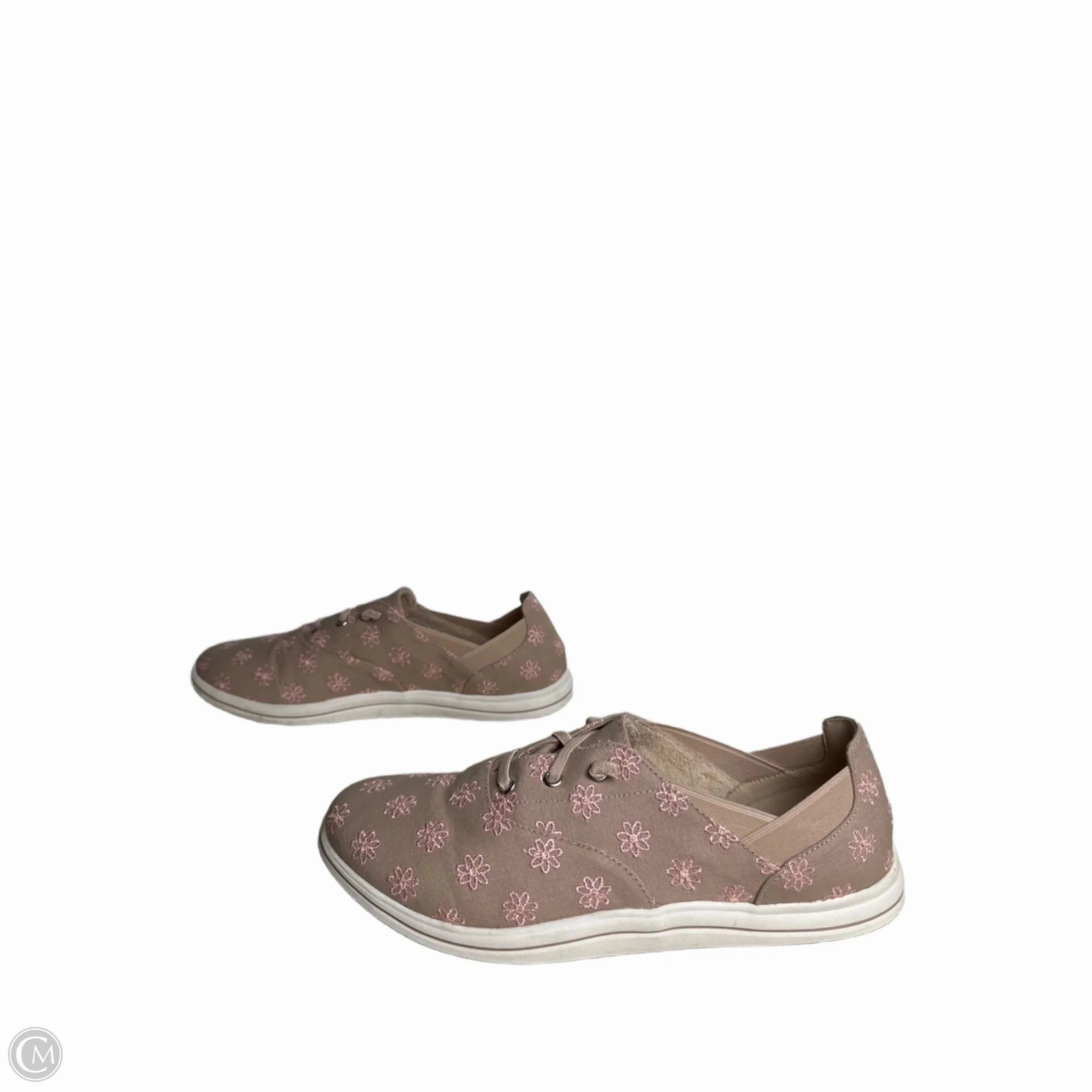 Shoes Flats By Clarks In Pink, Size: 11 Leather Footwear