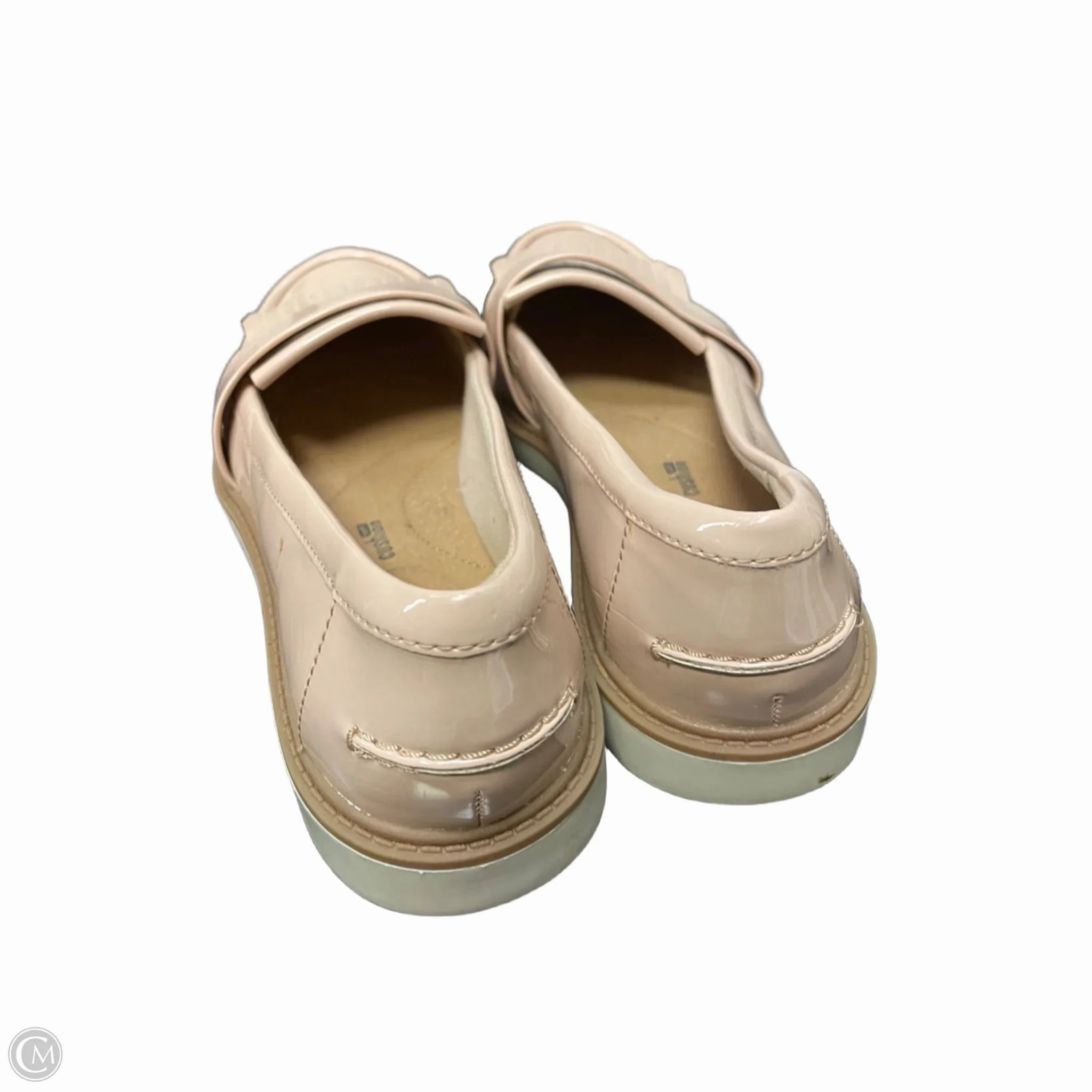 Shoes Flats By Clarks In Pink, Size: 6.5 Leather Footwear