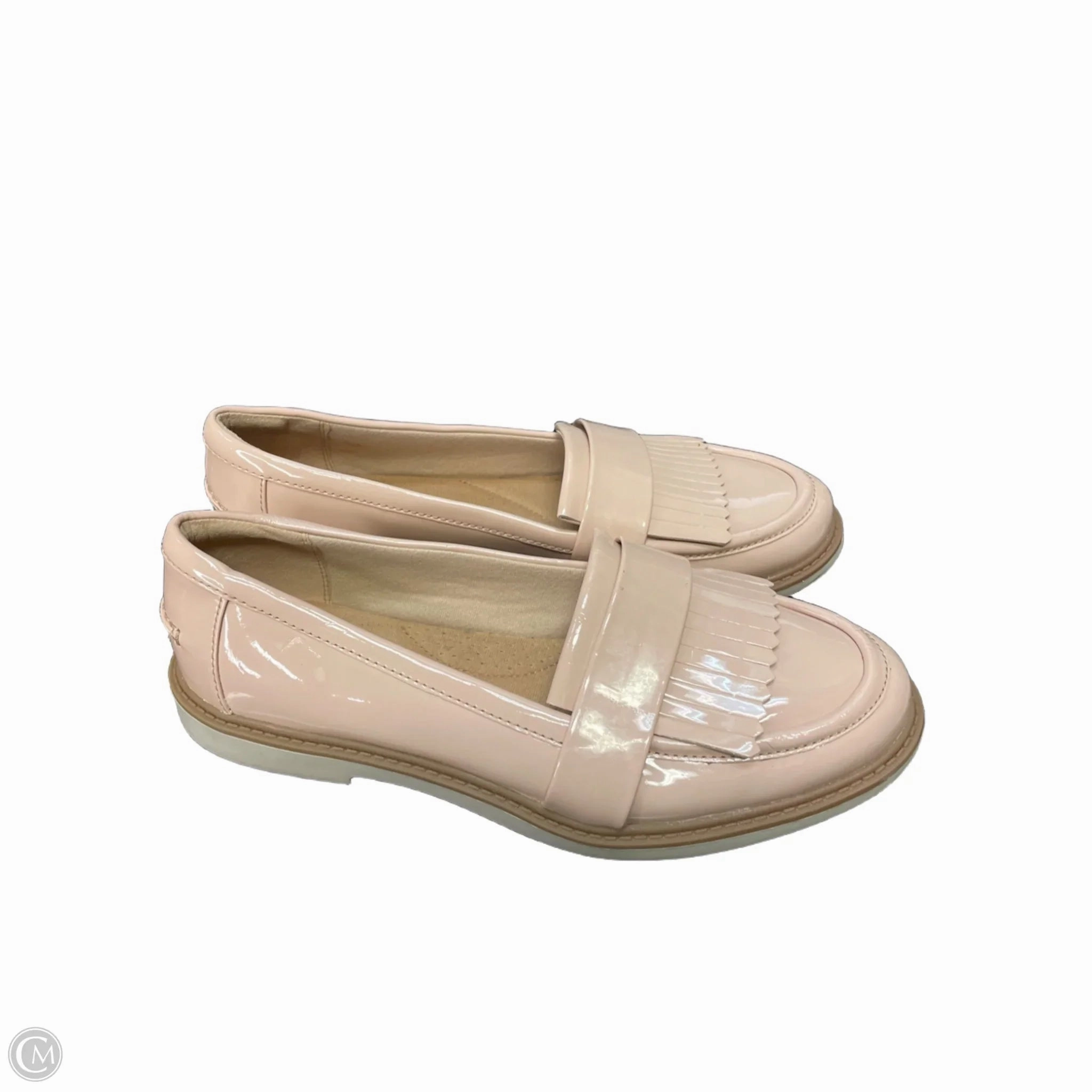 Shoes Flats By Clarks In Pink, Size: 6.5 Clarks leather shoes for daily wear