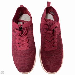 Shoes Flats By Clarks In Red, Size: 7.5 Clarks leather shoes for daily wear
