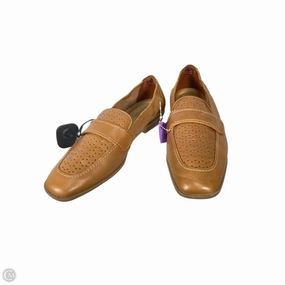Shoes Flats By Clarks In Tan, Size: 10.5 Clarks leather shoes for daily wear