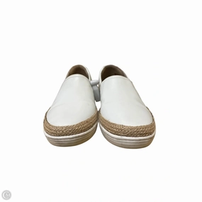 Shoes Flats By Clarks In White, Size: 8.5 Clarks leather shoes for daily wear