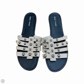 Shoes Flats By Marc Fisher In Beige, Size: 9 Marc Fisher fashion shoes with block heels