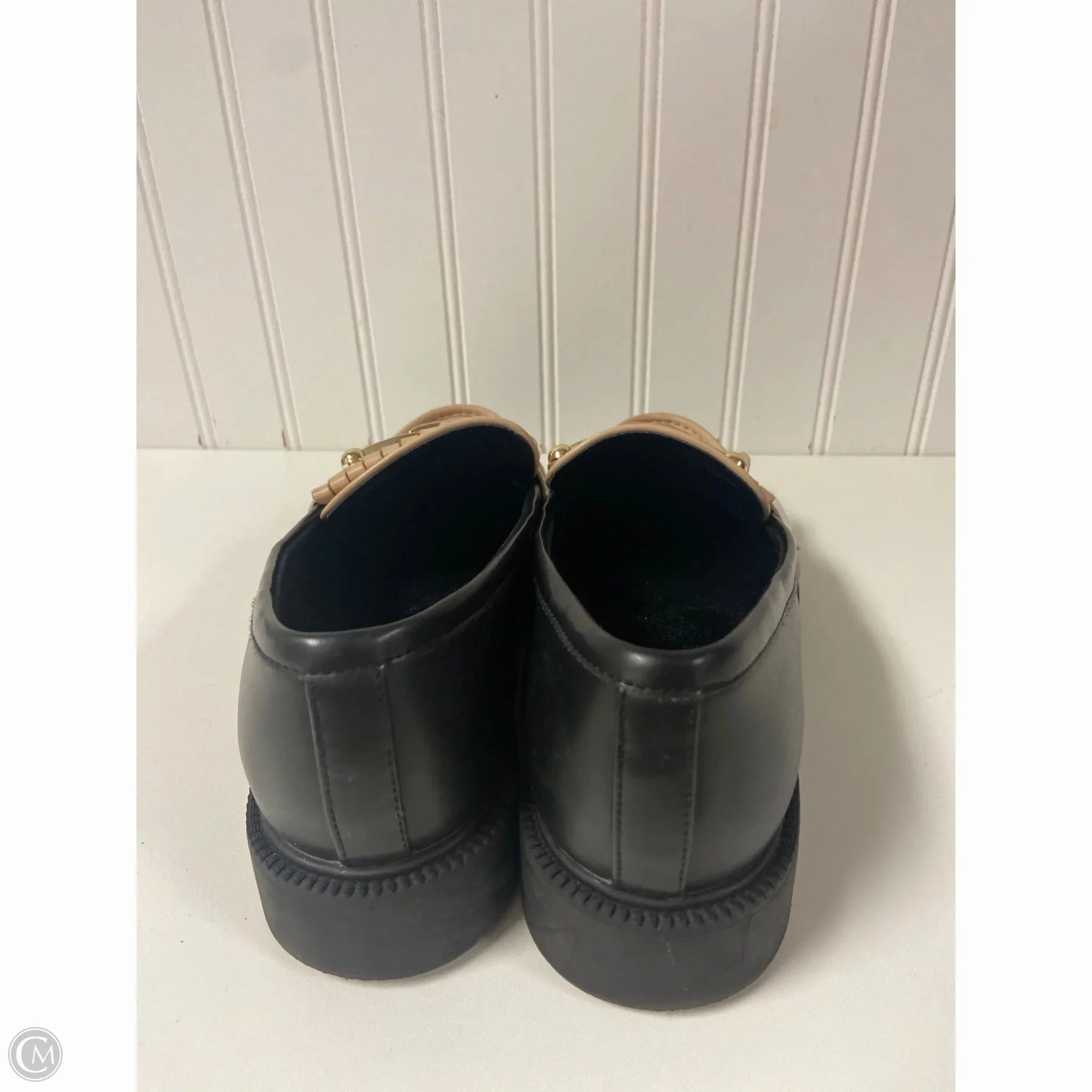 Shoes Flats By Marc Fisher In Black & Cream, Size: 9.5 Fashion Heels
