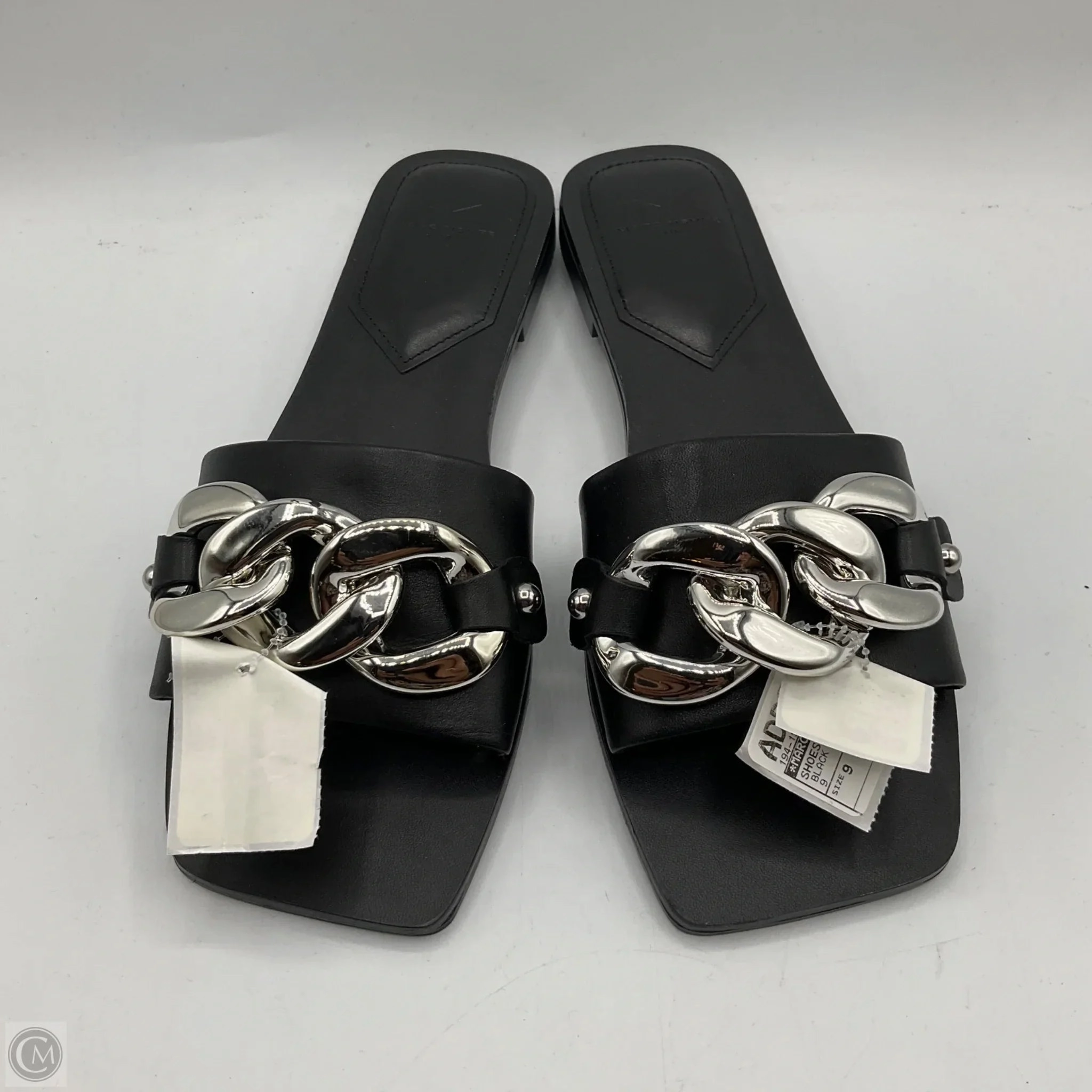 Shoes Flats By Marc Fisher In Black, Size: 9 Marc Fisher fashion shoes with block heels