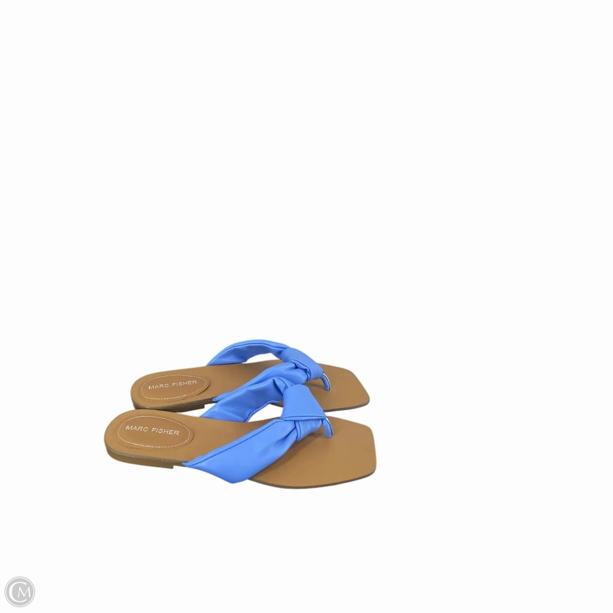 Shoes Flats By Marc Fisher In Blue, Size: 9.5 Marc Fisher fashion shoes with block heels