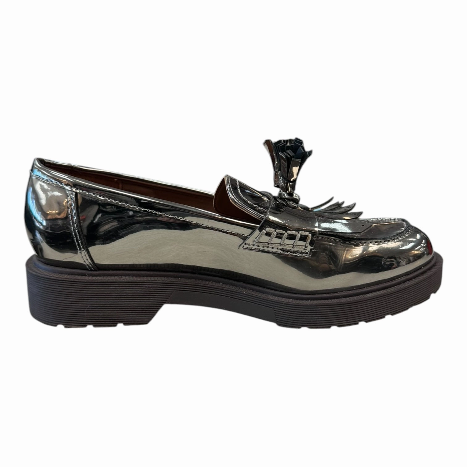 Shoes Flats By Marc Fisher In Gold, Size:6.5 Fashion Heels
