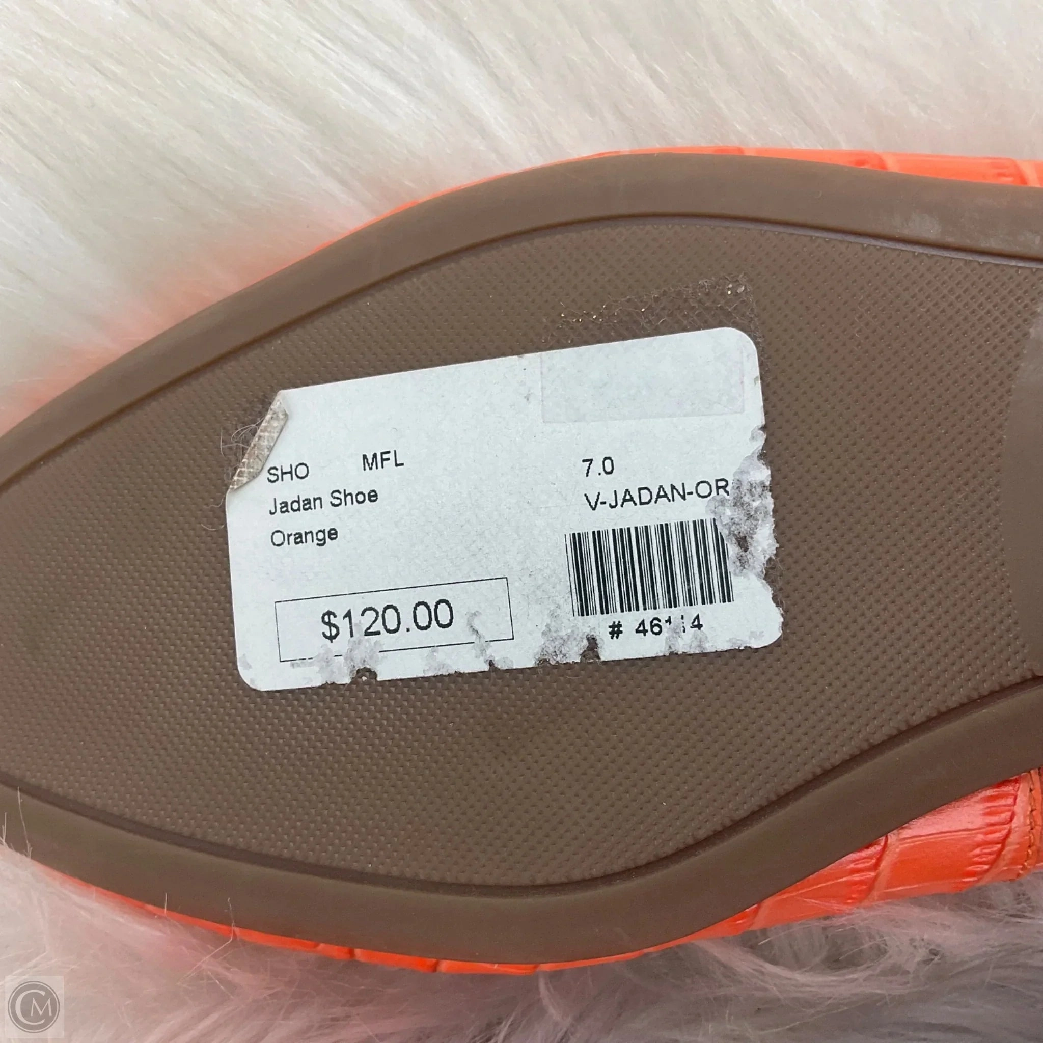 Shoes Flats By Marc Fisher In Orange, Size: 7 Fashion Heels