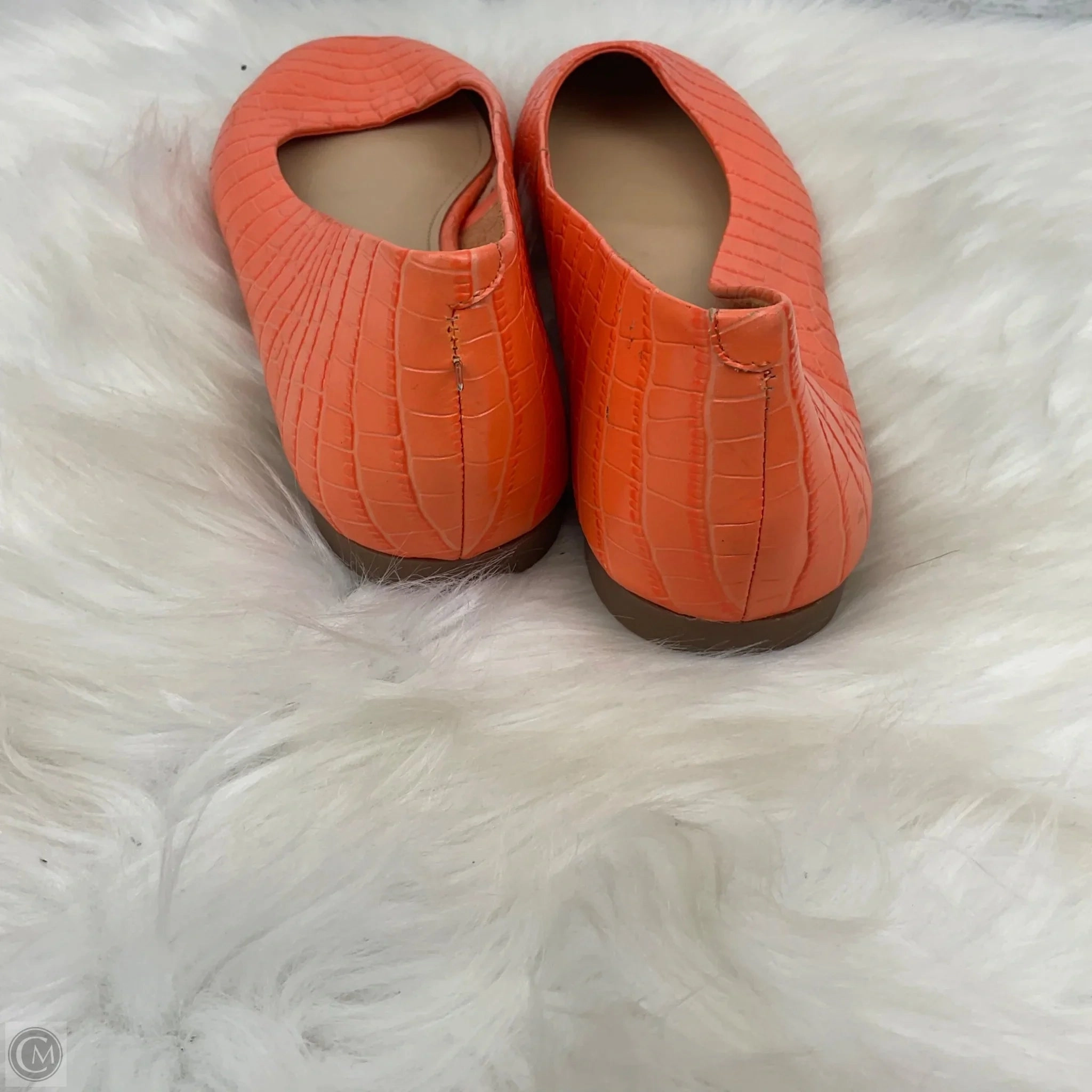 Shoes Flats By Marc Fisher In Orange, Size: 7 Fashion Heels