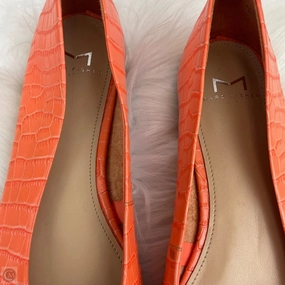 Shoes Flats By Marc Fisher In Orange, Size: 7 Marc Fisher fashion shoes with block heels