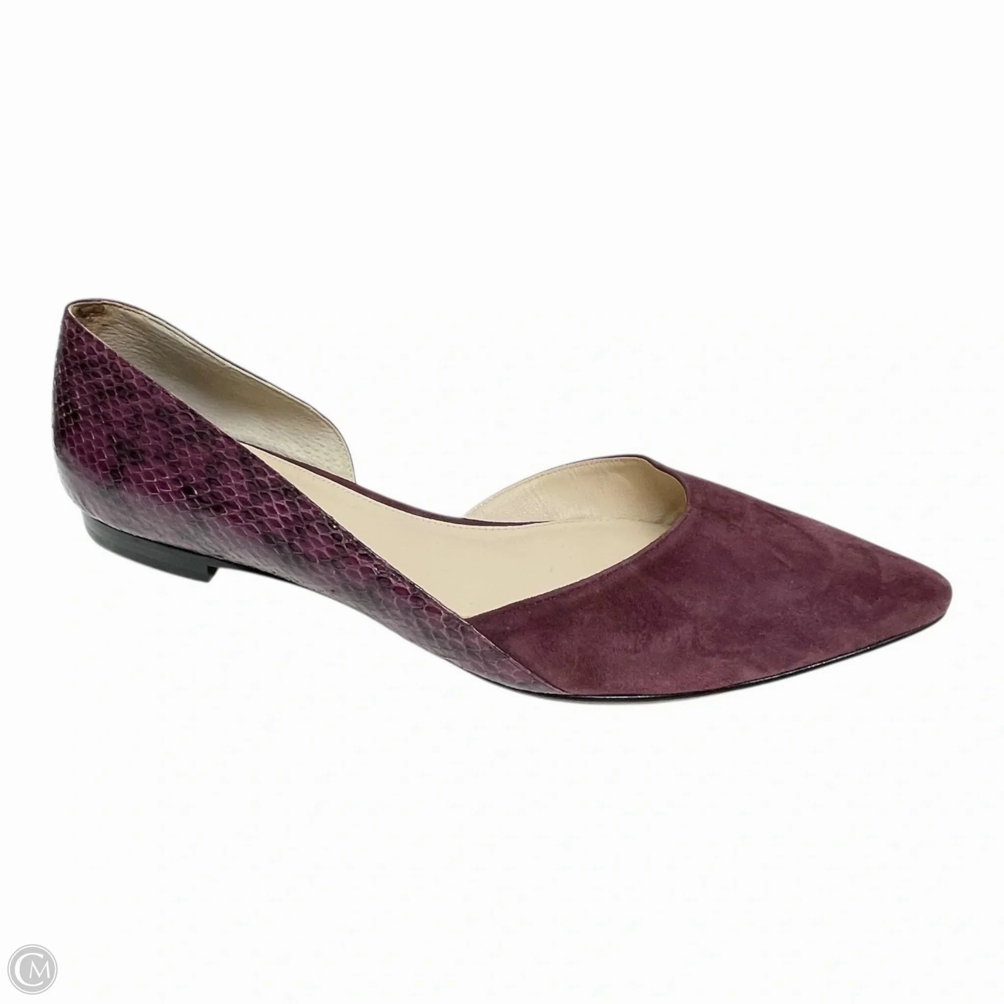 Shoes Flats By Marc Fisher In Purple, Size: 9 Marc Fisher fashion shoes with block heels