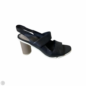 Shoes Heels Block By Clarks In Black & White, Size: 9 Clarks leather shoes for daily wear