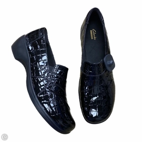 Shoes Heels Block By Clarks In Black, Size: 12 Clarks leather shoes for daily wear