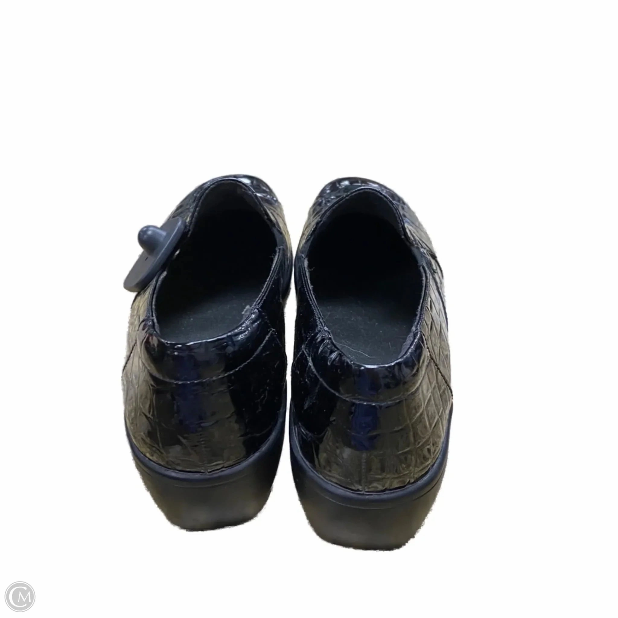 Shoes Heels Block By Clarks In Black, Size: 12 Leather Footwear