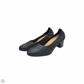 Shoes Heels Block By Clarks In Black, Size: 7.5 Clarks leather shoes for daily wear