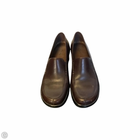 Shoes Heels Block By Clarks In Brown, Size: 8.5 Clarks leather shoes for daily wear