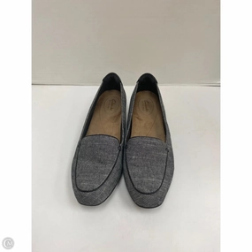 Shoes Heels Block By Clarks In Grey, Size: 7.5 Clarks leather shoes for daily wear