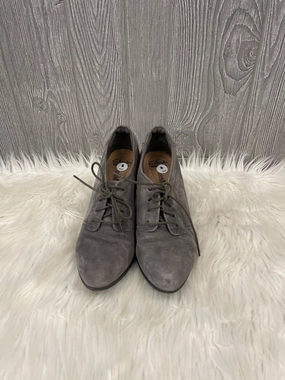 Shoes Heels Block By Clarks In Grey, Size: 8 Clarks leather shoes for daily wear