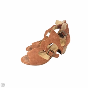 Shoes Heels Block By Clarks In Maroon, Size: 8.5 Clarks leather shoes for daily wear