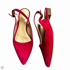 Shoes Heels Block By Clarks In Pink, Size: 7.5 Clarks leather shoes for daily wear