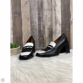 Shoes Heels Block By Marc Fisher In Black & White, Size: 7 Marc Fisher fashion shoes with block heels