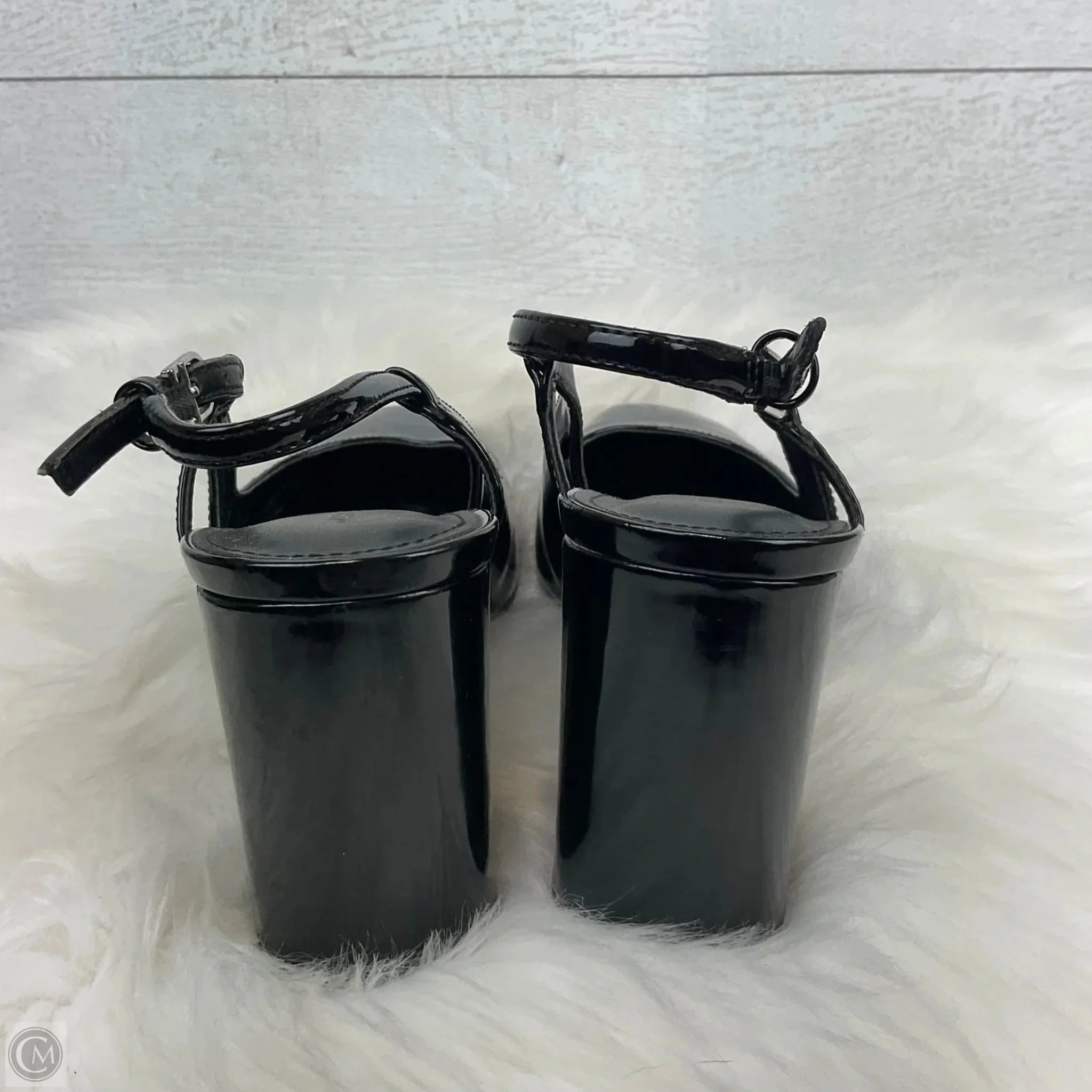 Shoes Heels Block By Marc Fisher In Black, Size: 8.5 Fashion Heels