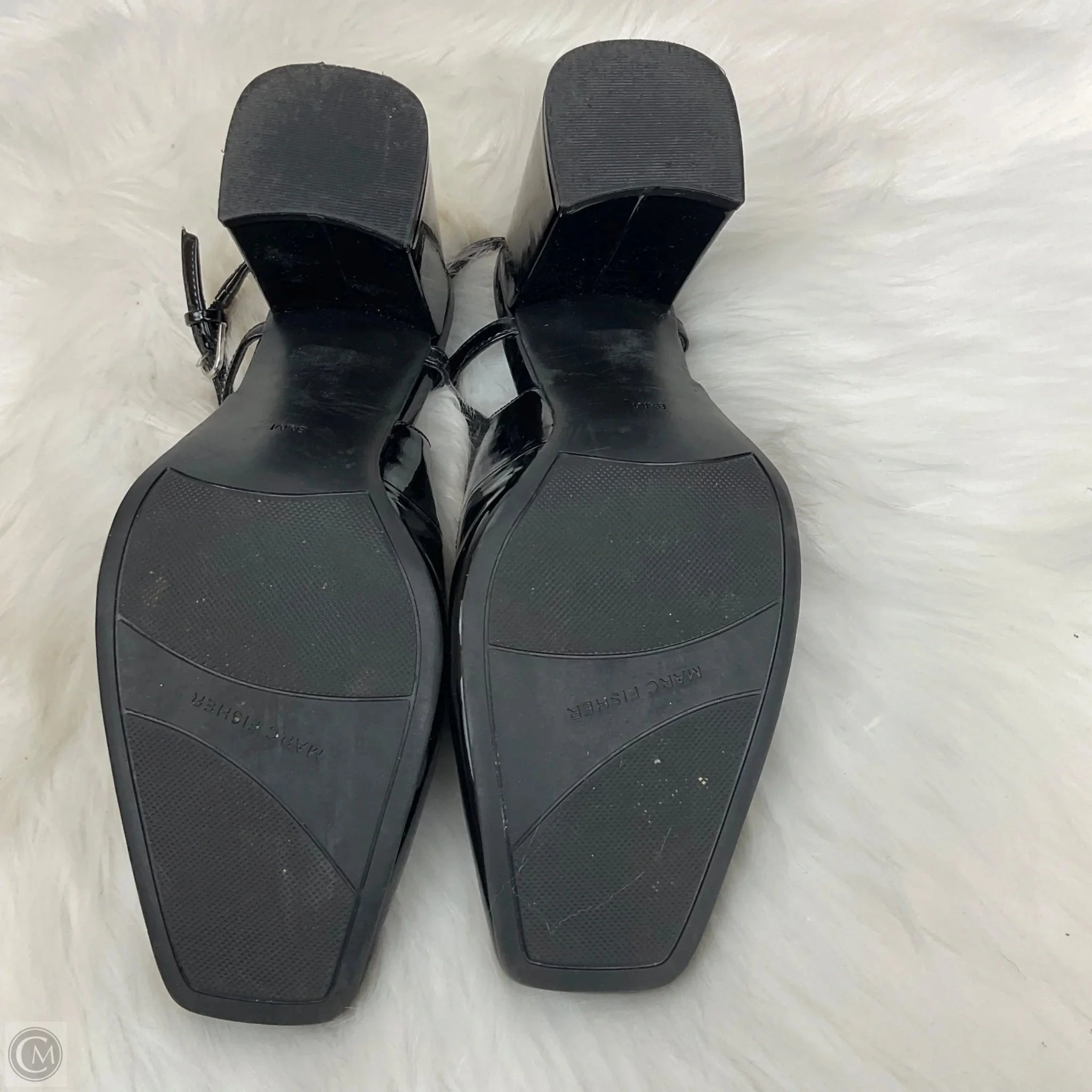 Shoes Heels Block By Marc Fisher In Black, Size: 8.5 Fashion Heels