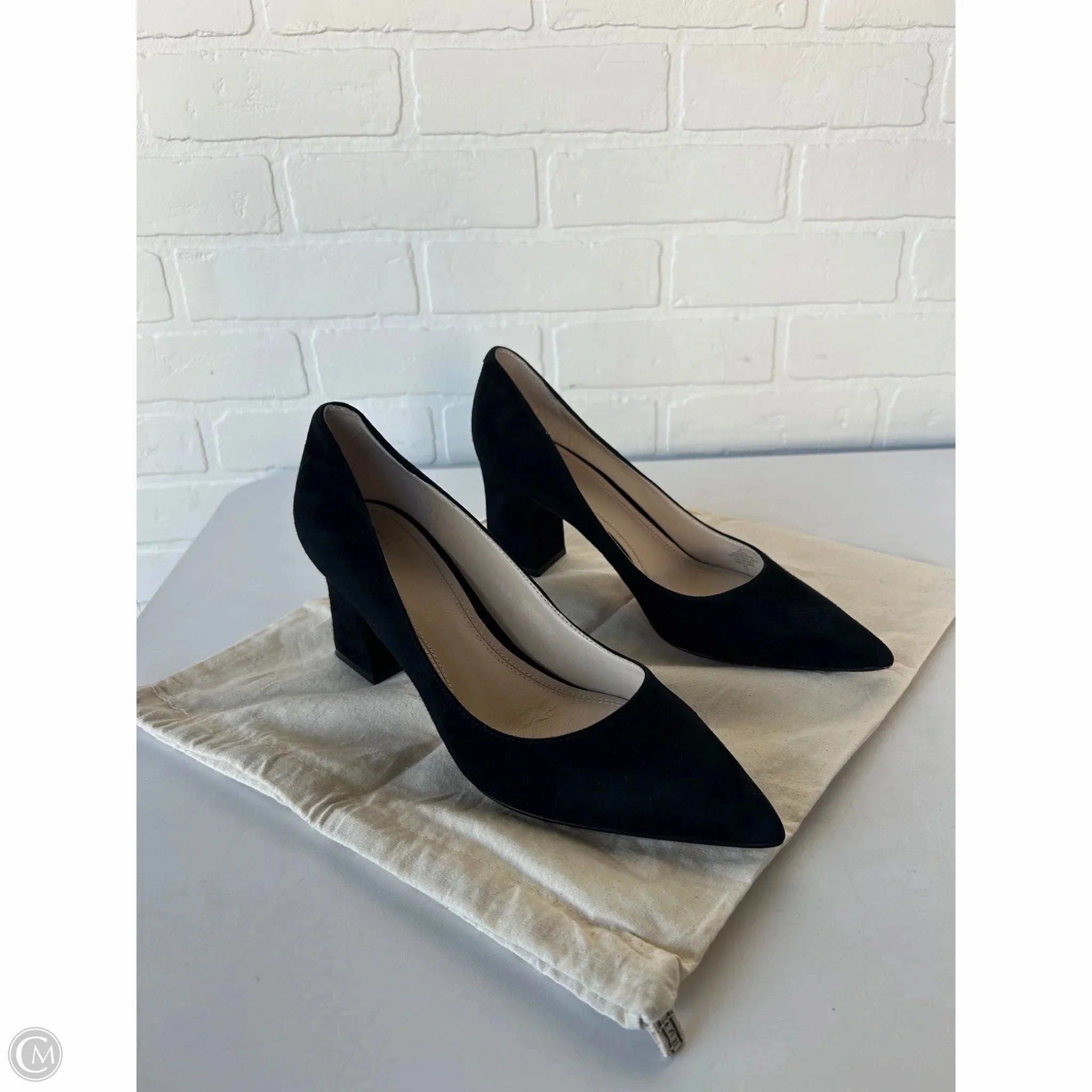 Shoes Heels Block By Marc Fisher In Black, Size: 9 Fashion Heels