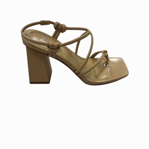 Shoes Heels Block By Marc Fisher In Cream, Size:5.5 Marc Fisher fashion shoes with block heels