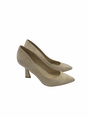 Shoes Heels Block By Marc Fisher In Cream, Size: 6 Marc Fisher fashion shoes with block heels