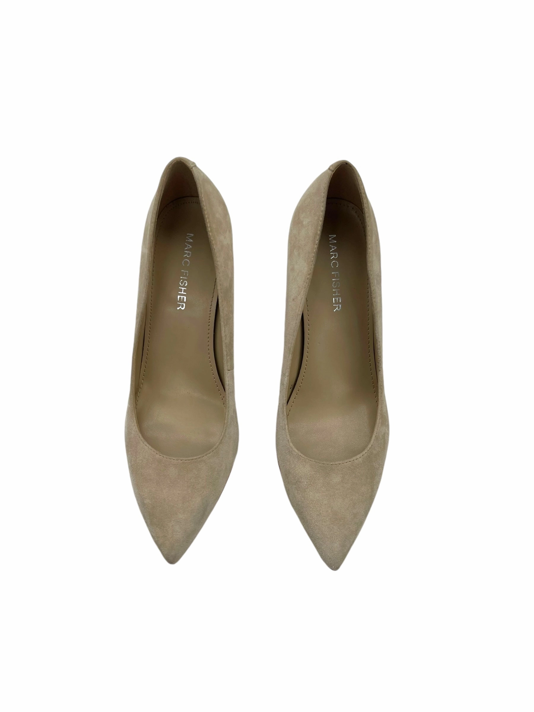 Shoes Heels Block By Marc Fisher In Cream, Size: 6 Fashion Heels