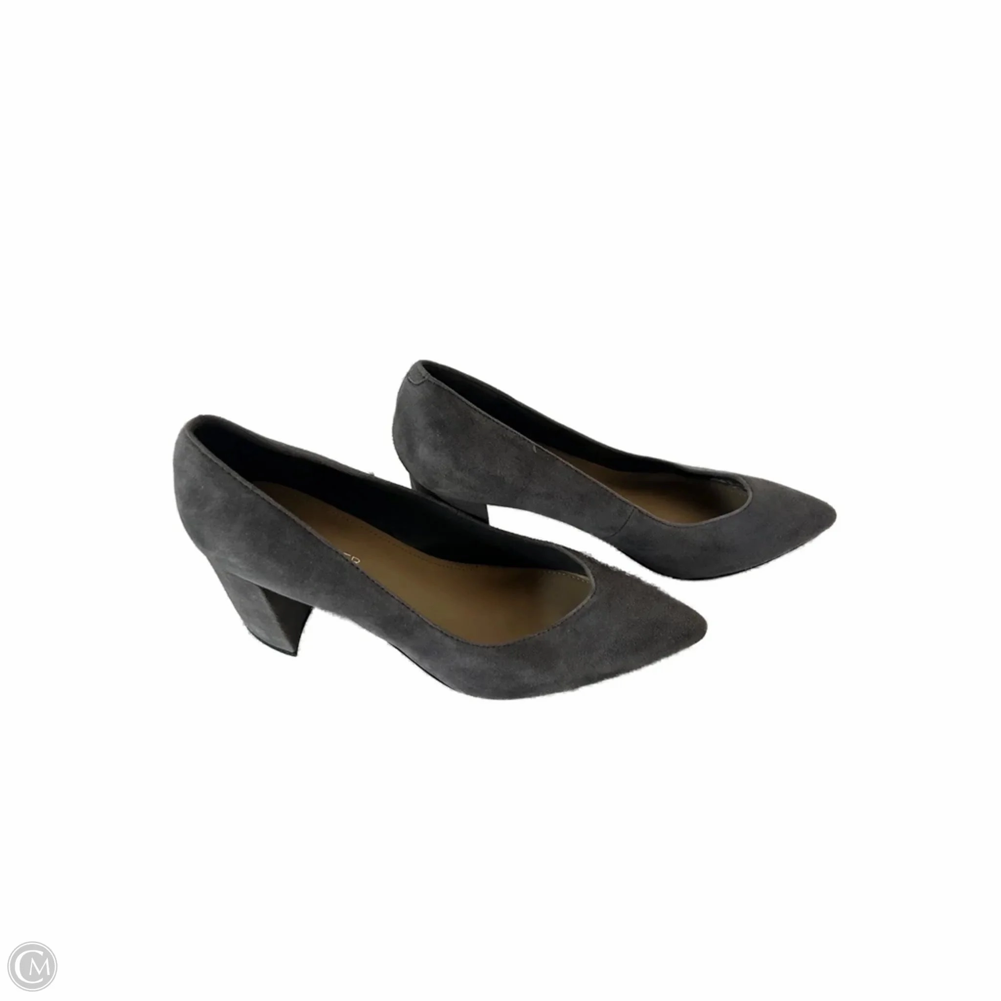 Shoes Heels Block By Marc Fisher In Grey, Size: 7.5 Fashion Heels