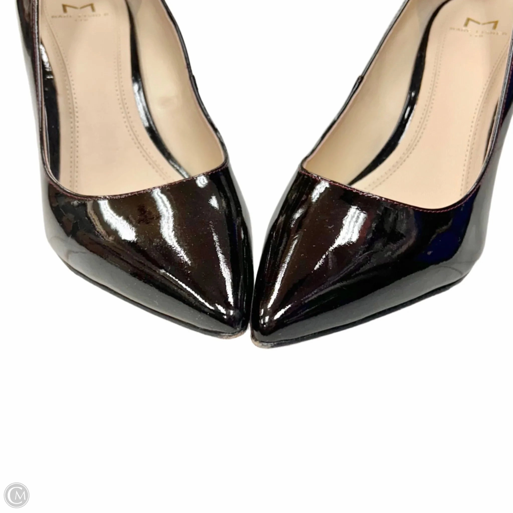 Shoes Heels Block By Marc Fisher In Maroon, Size: 7.5 Fashion Heels