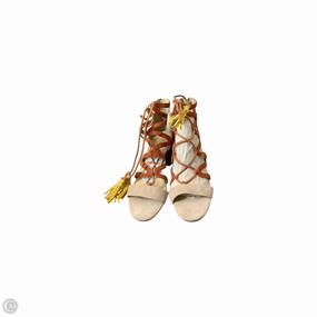 Shoes Heels Block By Marc Fisher In Orange, Size: 7.5 Marc Fisher fashion shoes with block heels