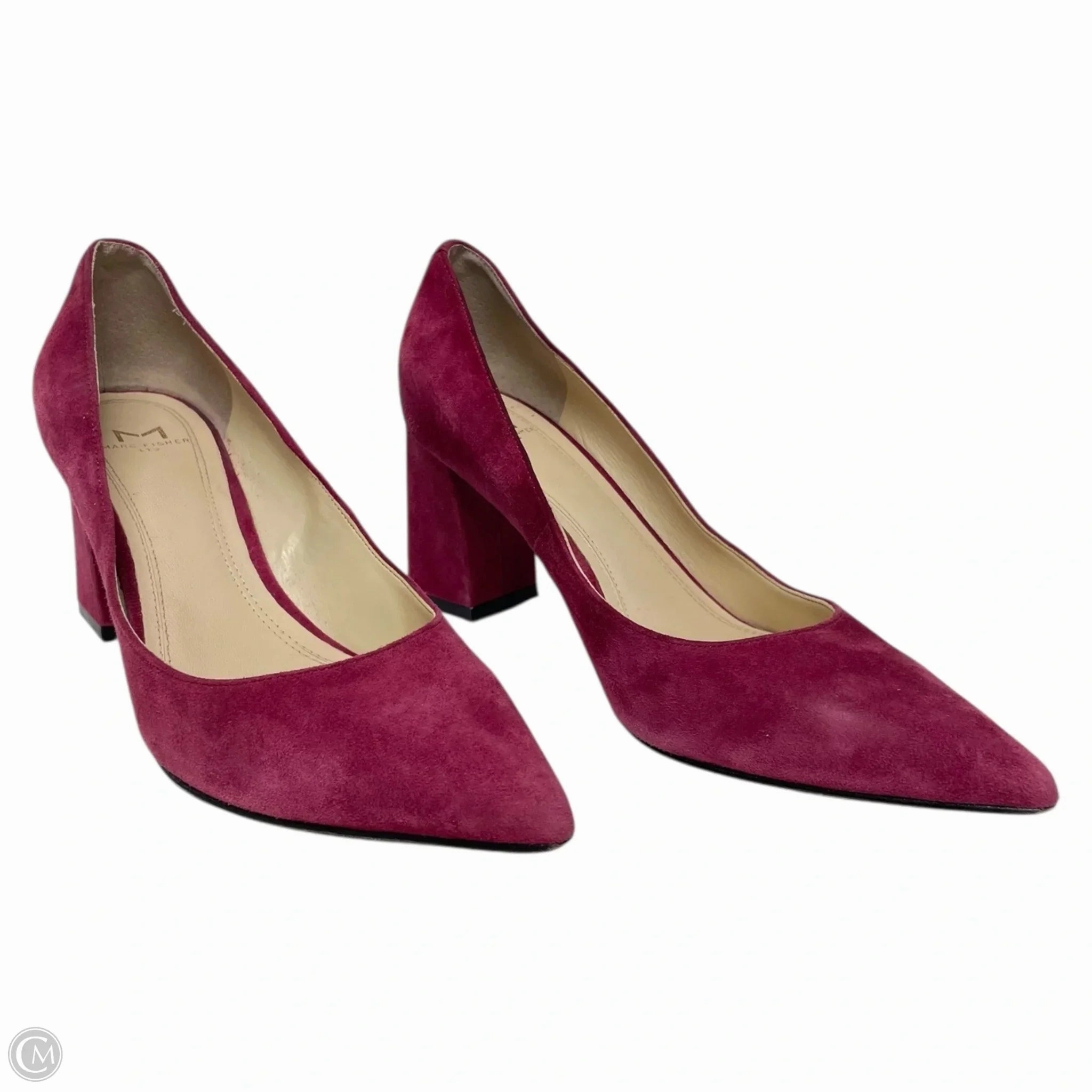 Shoes Heels Block By Marc Fisher In Purple, Size: 6.5 Fashion Heels