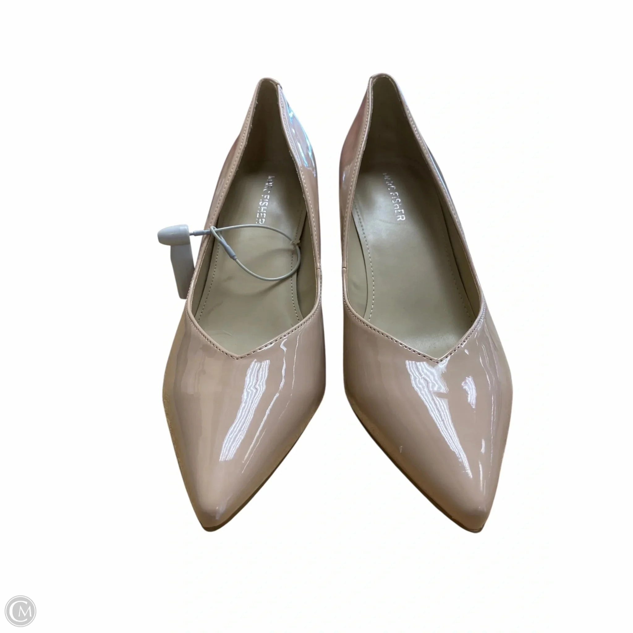 Shoes Heels Block By Marc Fisher In Tan, Size: 10 Fashion Heels