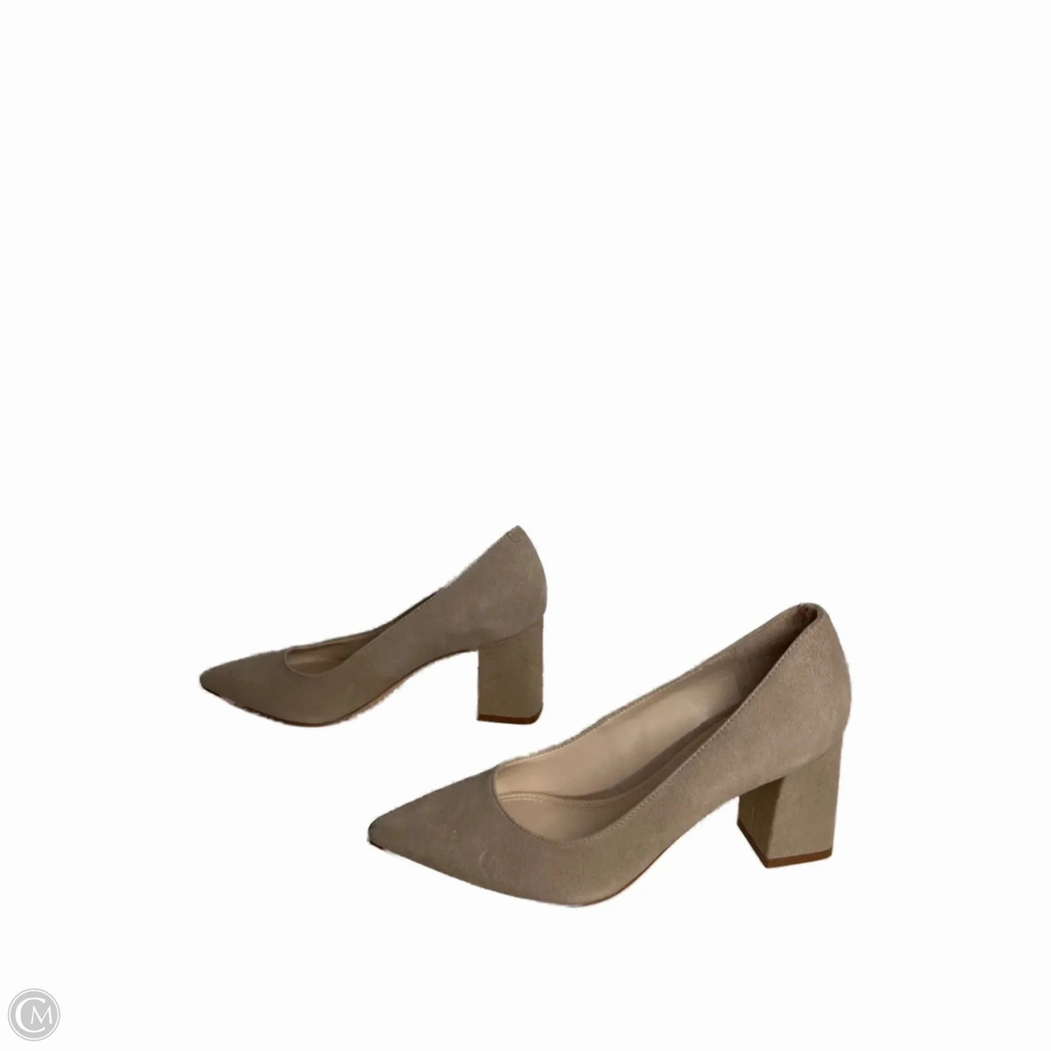 Shoes Heels Block By Marc Fisher In Tan, Size: 6 Fashion Heels