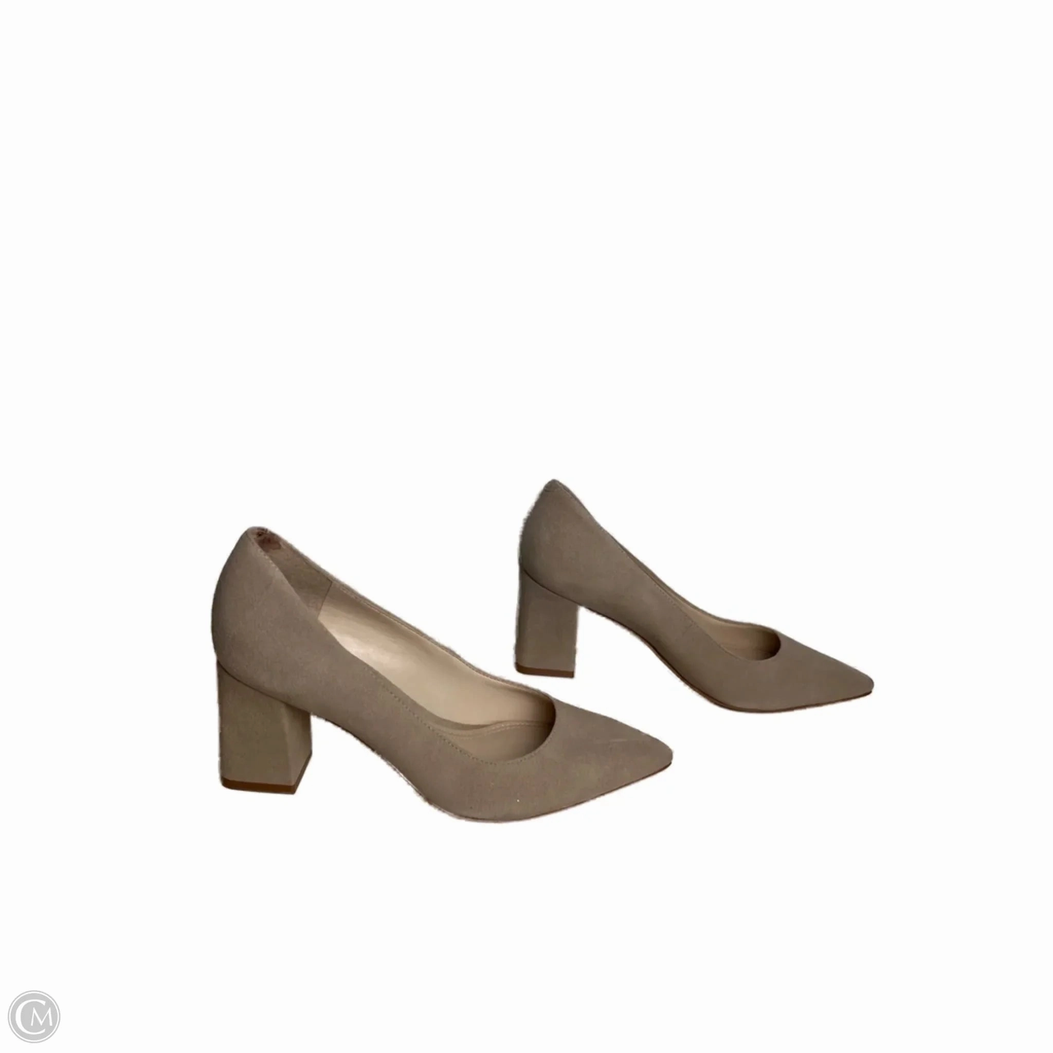 Shoes Heels Block By Marc Fisher In Tan, Size: 6 Fashion Heels