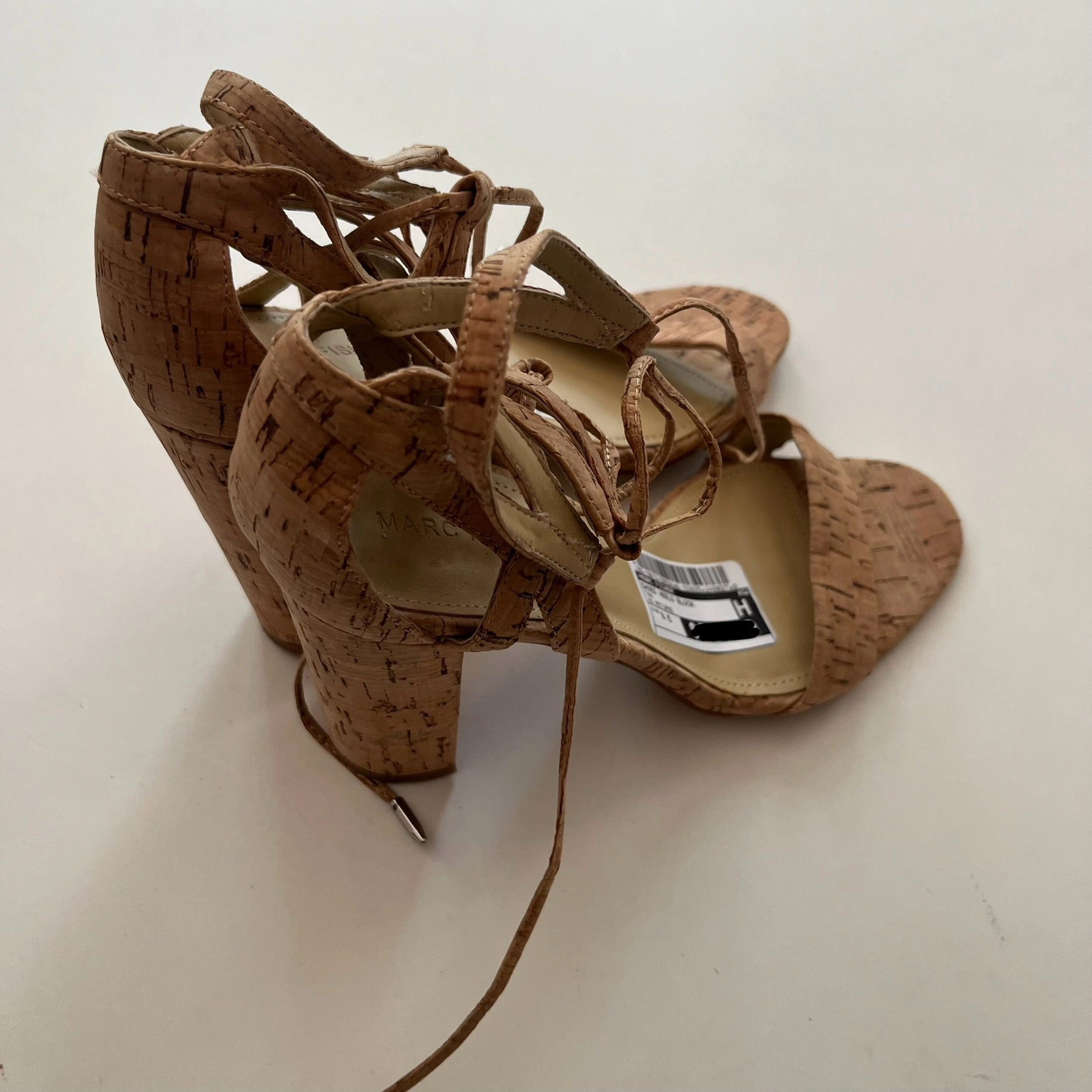 Shoes Heels Block By Marc Fisher In Tan, Size: 8.5 Fashion Heels