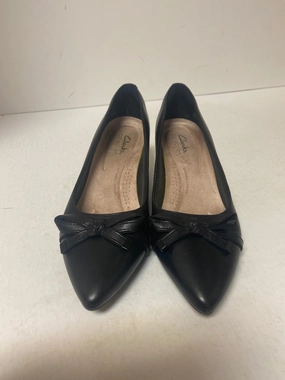 Shoes Heels Kitten By Clarks In Black, Size: 7 Clarks leather shoes for daily wear