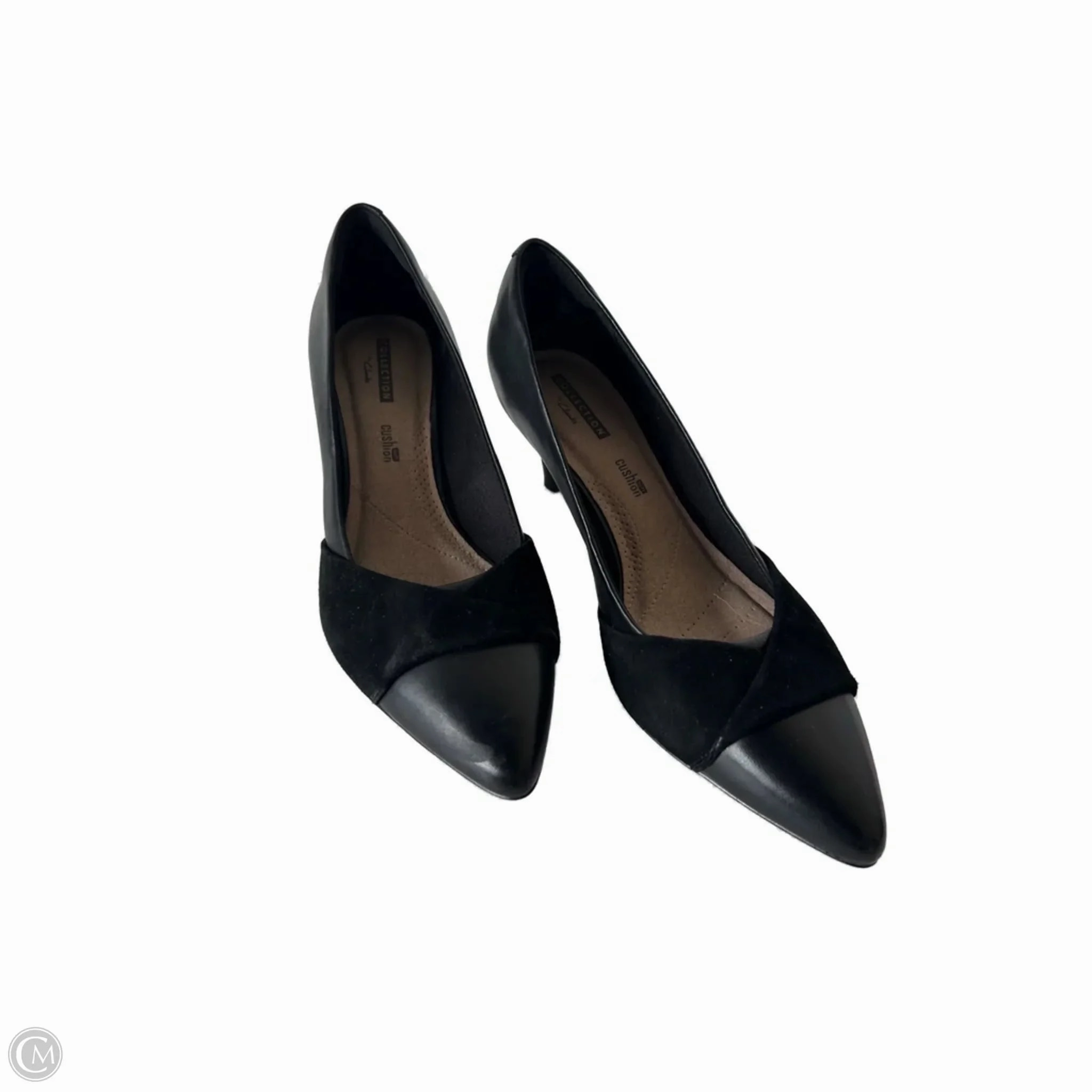 Shoes Heels Kitten By Clarks In Black, Size: 9 Clarks leather shoes for daily wear