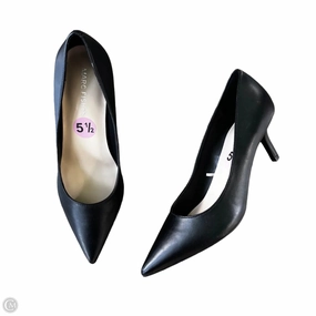 Shoes Heels Kitten By Marc Fisher In Black, Size: 5.5 Marc Fisher fashion shoes with block heels