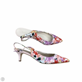 Shoes Heels Kitten By Marc Fisher In Floral Print, Size: 8 Marc Fisher fashion shoes with block heels