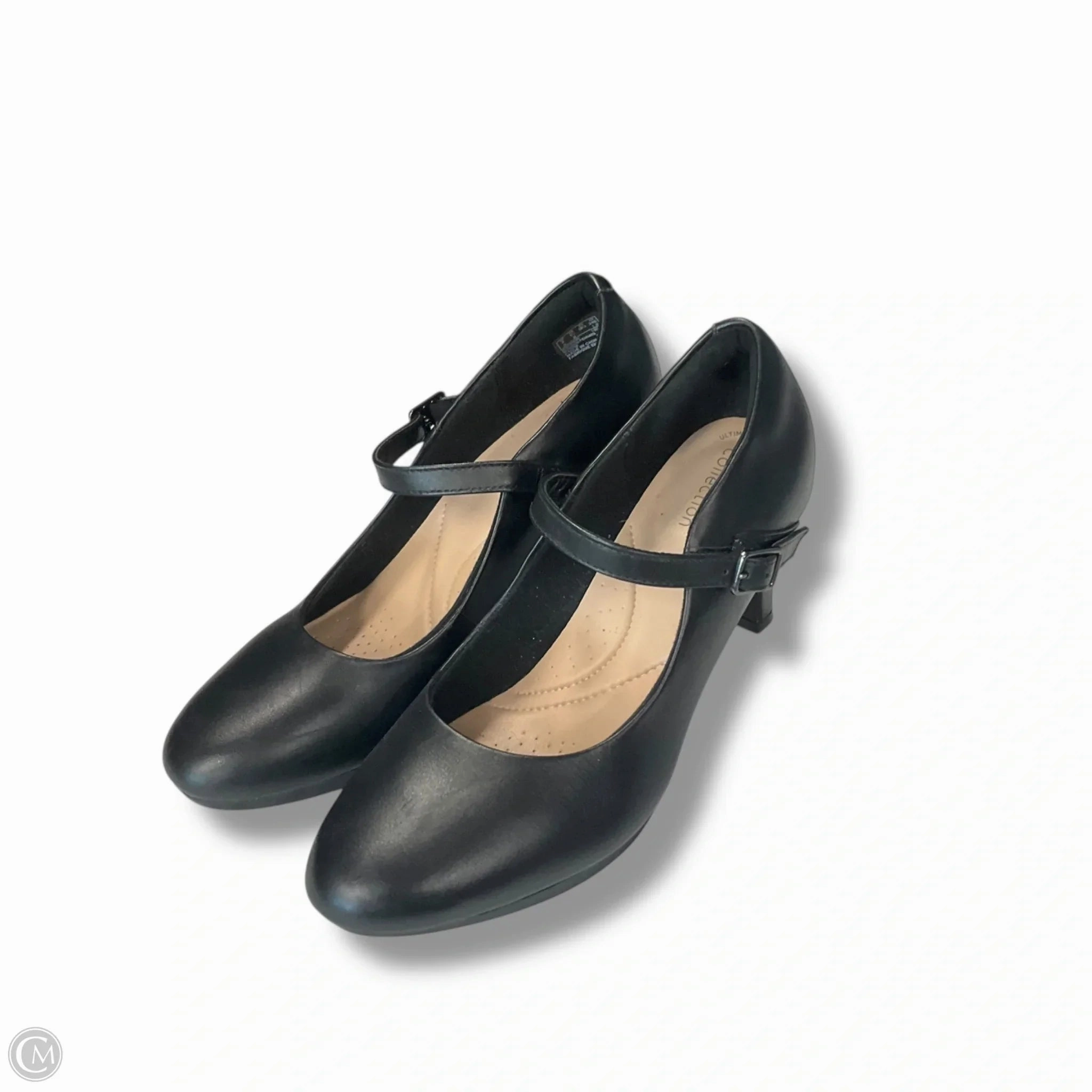 Shoes Heels Stiletto By Clarks In Black, Size: 8.5 Clarks leather shoes for daily wear