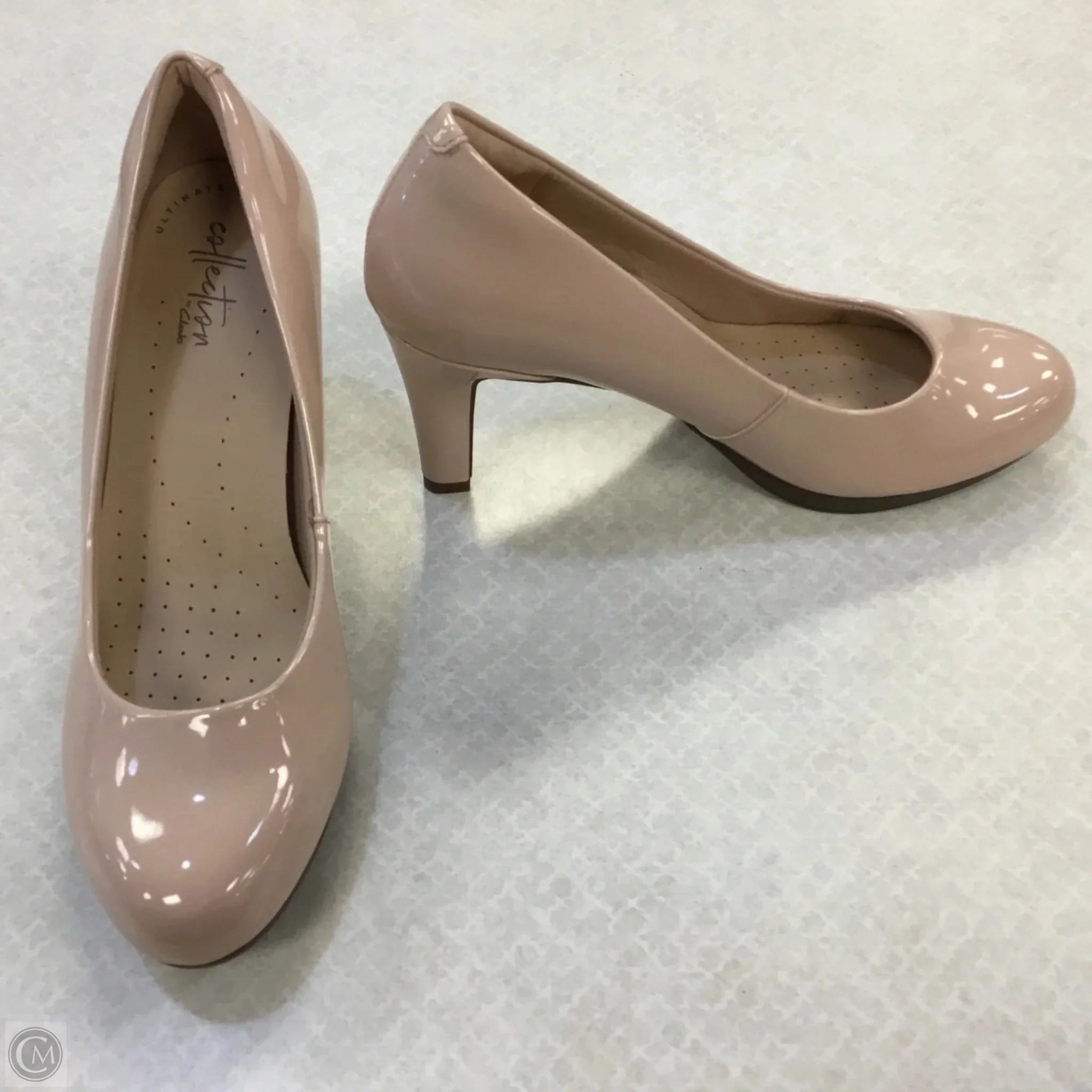 Shoes Heels Stiletto By Clarks In Pink, Size: 7 Leather Footwear