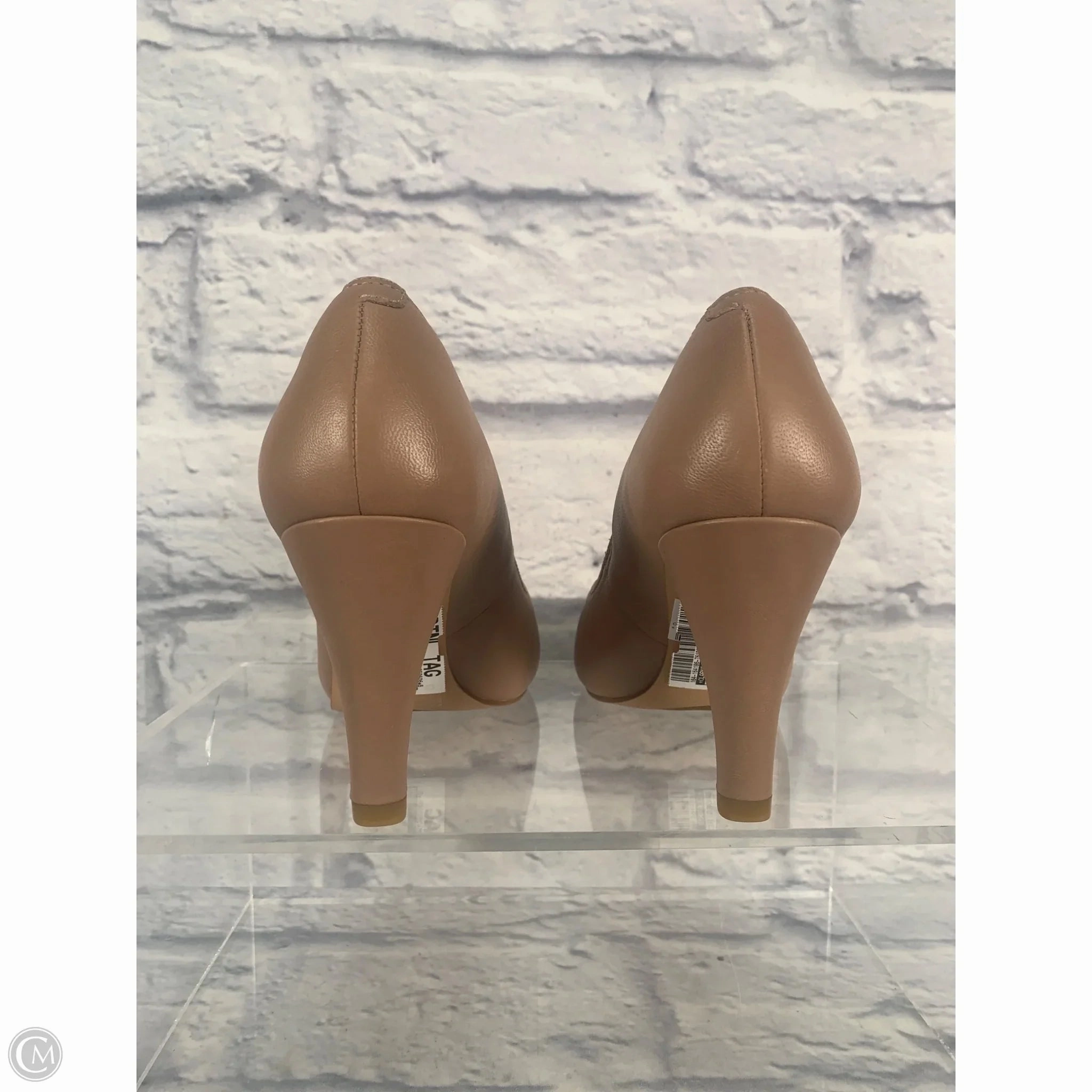 Shoes Heels Stiletto By Clarks In Tan, Size: 7 Leather Footwear